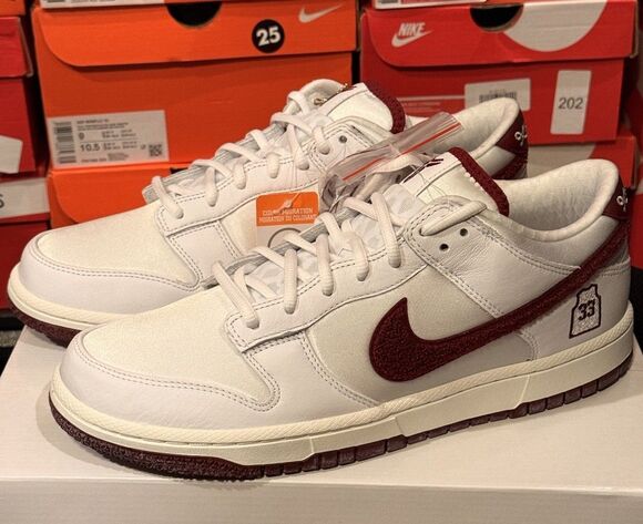 Nike Kobe Mambacita Dunk Low Protro White Red 11.5 Kobe Bryant Gigi 33 (077) main image 5